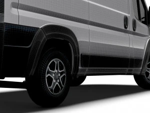 Peugeot e Boxer Van L2H1 2024 3D Model