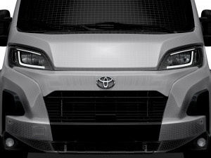 Toyota ProAce Max Van L2H1 2024 3D Модель