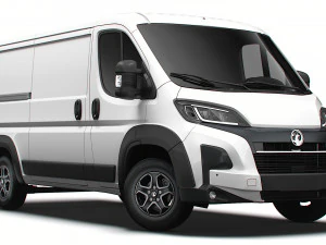 Vauxhall dan Movano Van L2H1 2024 Model 3D