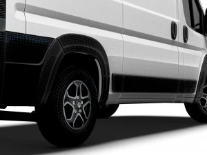 Vauxhall e Movano Van L2H1 2024 3D Model