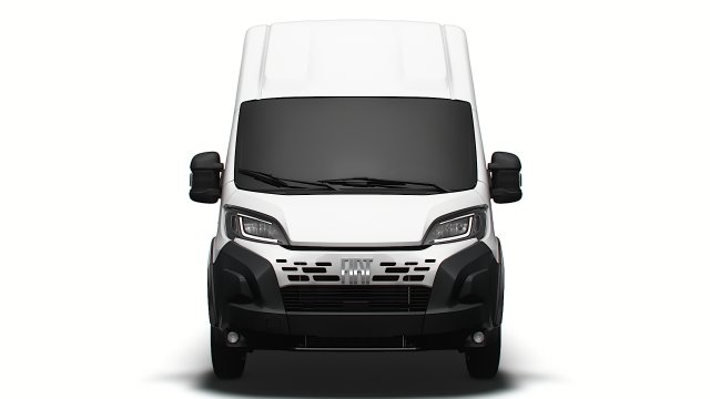 Fiat e Ducato Van L2H3 2024 3D Model .c4d .max .obj .3ds .fbx .stl .blend 