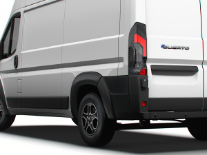 Fiat e Ducato Van L2H3 2024 3D Model