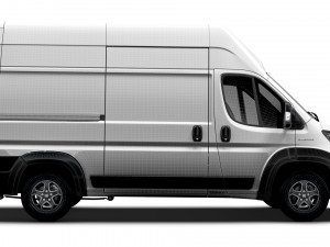 Fiat e Ducato Van L2H3 2024 3D Model