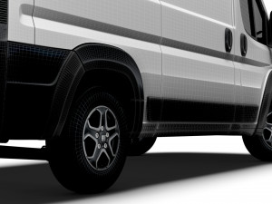 Fiat e Ducato Van L2H3 2024 3D Model