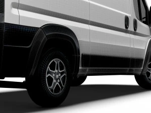 Fiat e Ducato Van L2H3 2024 3D Model