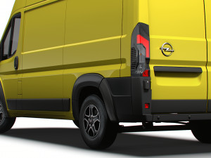 Opel e Movano Van L2H3 2024 3D Model
