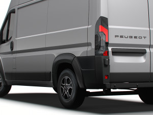 Peugeot e Boxer Van L2H3 2024 3D Модель