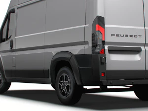 Peugeot e Boxer Van L2H3 2024 3D Model