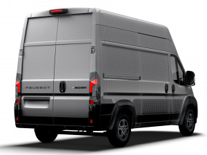 Peugeot e Boxer Van L2H3 2024 3D Модель