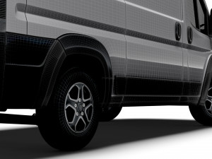 Peugeot e Boxer Van L2H3 2024 3D Модель