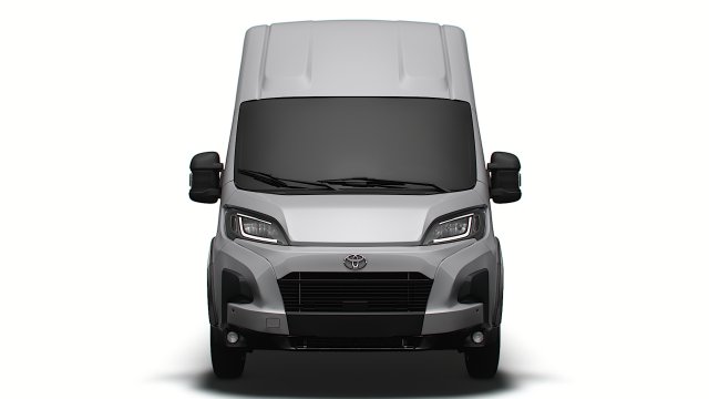 Toyota ProAce Max Van L2H3 2024 3D Модель .c4d .max .obj .3ds .fbx .stl .blend 