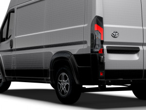 Toyota ProAce Max Van L2H3 2024 3D Модель