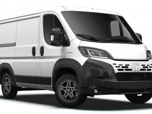 Fiat e Ducato Van L1H1 2024 3D Модель
