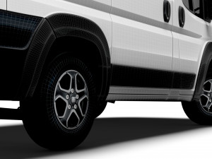 Fiat e Ducato Van L1H1 2024 3D 模型
