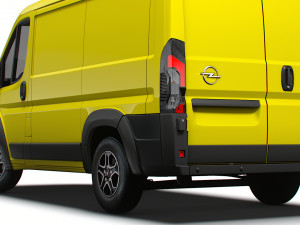Opel e Movano Van L1H1 2024 Modello 3D