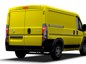 Opel e Movano Van L1H1 2024 Modello 3D