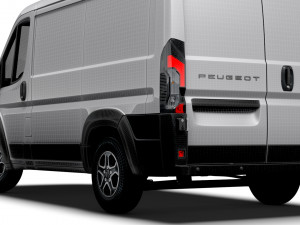 Peugeot e Boxer Van L1H1 2024 3D Модель