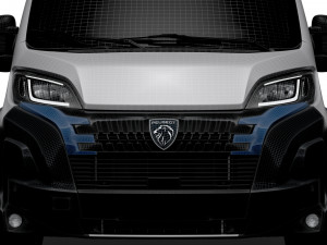 Peugeot e Boxer Van L1H1 2024 3D Модель