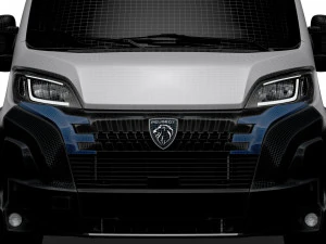 Peugeot e Boxer Van L1H1 2024 3D Model