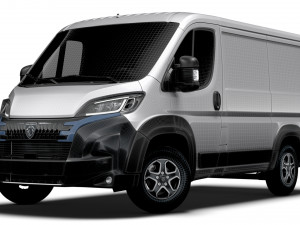 Peugeot e Boxer Van L1H1 2024 3D Модель