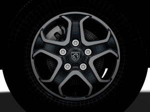 Peugeot e Boxer Van L1H1 2024 3D Модель