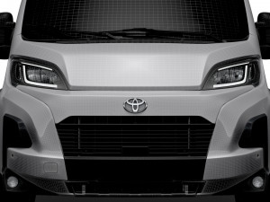 Toyota ProAce Max Van L1H1 2024 3D 모델