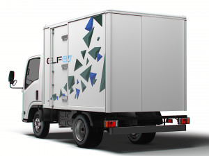 Isuzu Elf EV Refrigerator 2024 Modelo 3D