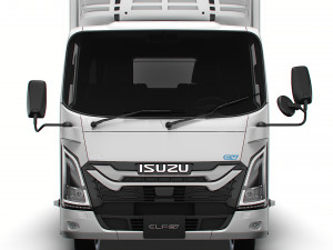 Isuzu Elf EV Refrigerator 2024 Modelo 3D