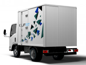 Isuzu Elf EV Refrigerator 2024 Modelo 3D