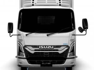 Isuzu Elf EV Refrigerator 2024 Modelo 3D