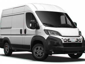 Fiat e Ducato Van L1H2 2024 3D Model