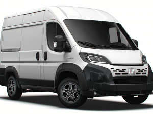 Fiat e Ducato Van L1H2 2024 Modelo 3D