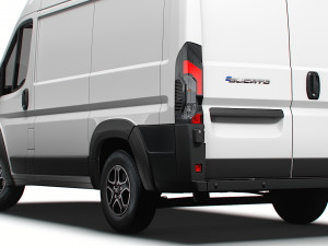 Fiat e Ducato Van L1H2 2024 3D 模型