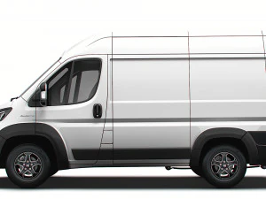 Fiat e Ducato Van L1H2 2024 3D Model
