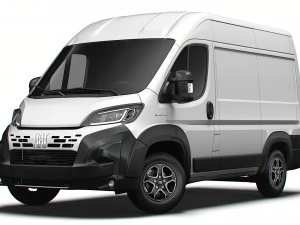 Fiat e Ducato Van L1H2 2024 3D Model