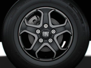 Fiat e Ducato Van L1H2 2024 3D Model