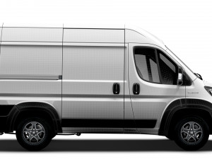 Fiat e Ducato Van L1H2 2024 3D 模型