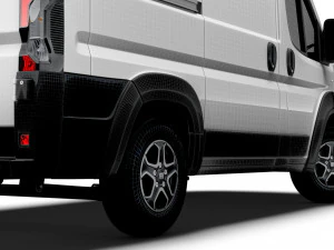 Fiat e Ducato Van L1H2 2024 3D Model