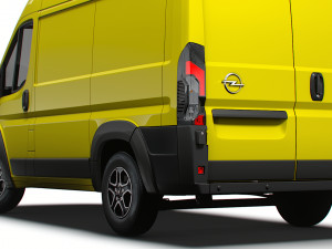 Opel e Movano Van L1H2 2024 Modèle 3D
