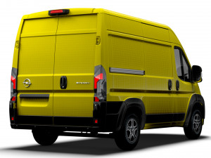 Opel e Movano Van L1H2 2024 Modèle 3D