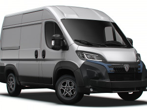 Peugeot e Boxer Van L1H2 2024 3D Model