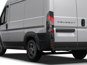 Peugeot e Boxer Van L1H2 2024 3D Model