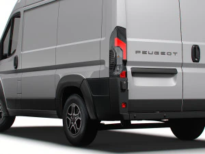 Peugeot e Boxer Van L1H2 2024 3D Model