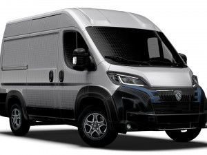 Peugeot e Boxer Van L1H2 2024 3D Model