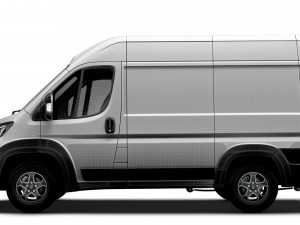 Peugeot e Boxer Van L1H2 2024 3D Model