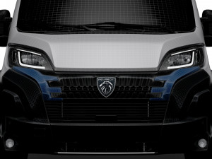 Peugeot e Boxer Van L1H2 2024 3D Model