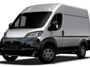 Peugeot e Boxer Van L1H2 2024 3D Model