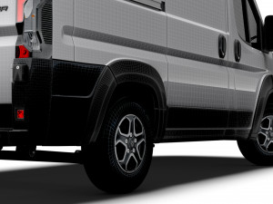 Peugeot e Boxer Van L1H2 2024 3D Model