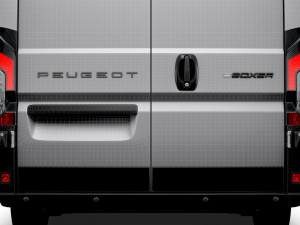 Peugeot e Boxer Van L1H2 2024 3D Model