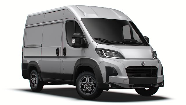 Toyota ProAce Max Van L1H2 2024 Modello 3D .c4d .max .obj .3ds .fbx .stl .blend 